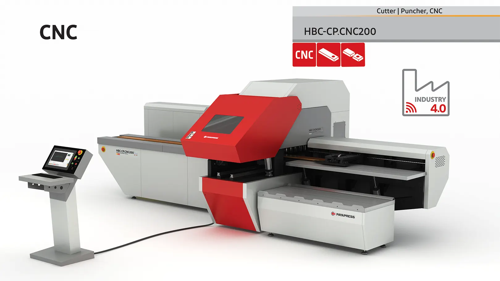 HBC-CP.CNC200 CNC Busbar Punching & Cutting Machine